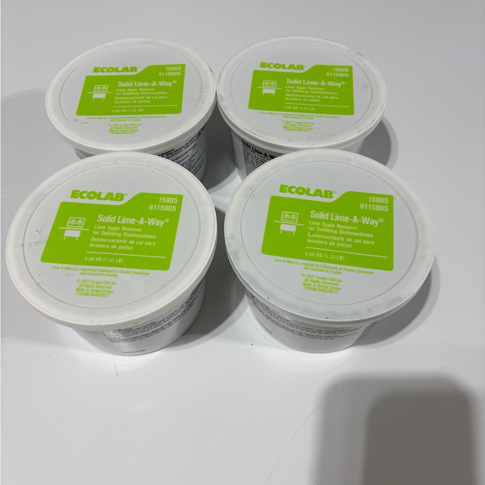 Ecolab Lime scale remover for deliming for dish machines